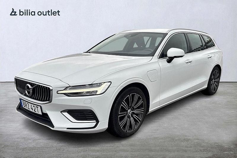 Vit Begagnad 2021 Volvo V60 Inscription Kombi | 314 900 kr (Superpris) - Bild 1/4