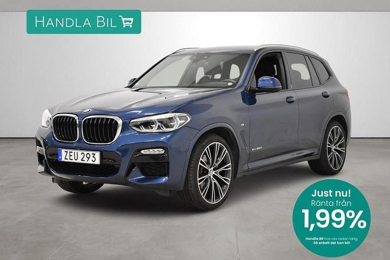 Blå Begagnad 2017 BMW X3 M Sport SUV | 389 900 kr (Marknadspris) - Bild 1/3