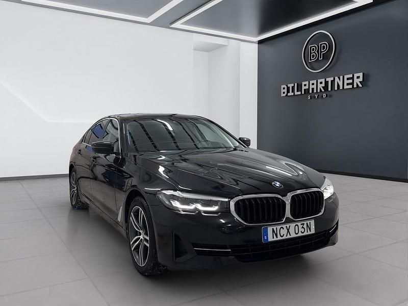Begagnad BMW 530 292 HK (214 kW) 2021 Svart Sedan