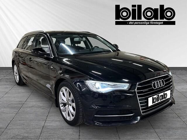 Begagnad Audi A6 S-Line 190 HK (139 kW) 2015 Svart Kombi