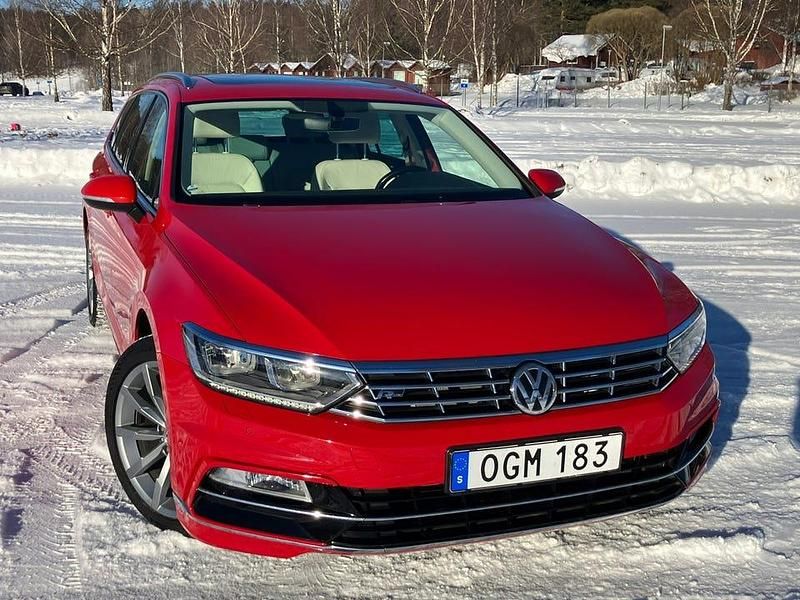 Begagnad VW Passat 190 HK (139 kW) 2017 Tornadoröd