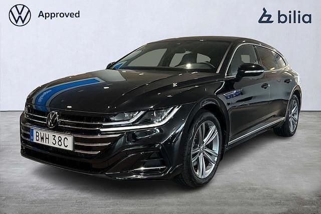 Svart Begagnad 2023 VW Arteon R-line Kombi | 398 500 kr (Lite dyr) - Bild 1/4