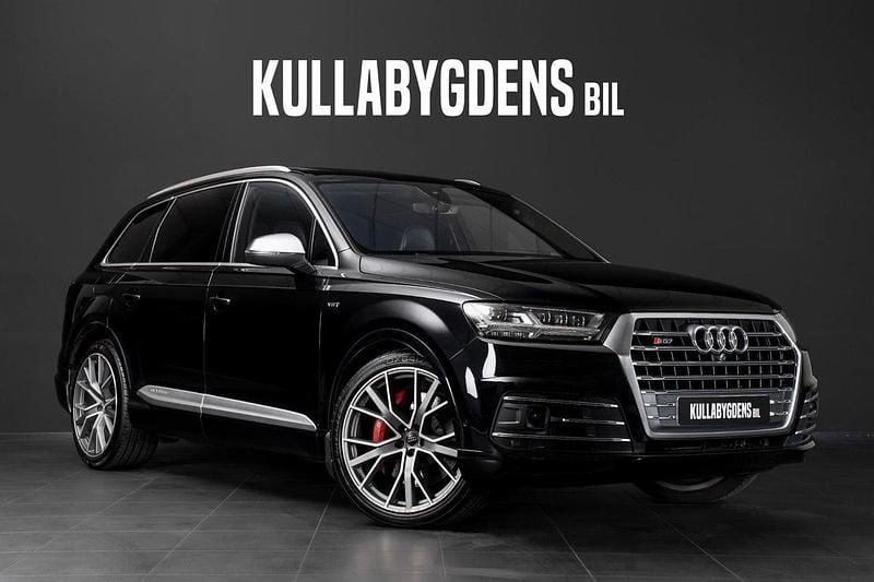 Svart Begagnad 2016 Audi SQ7 Comfort SUV | 389 000 kr - Bild 1/4