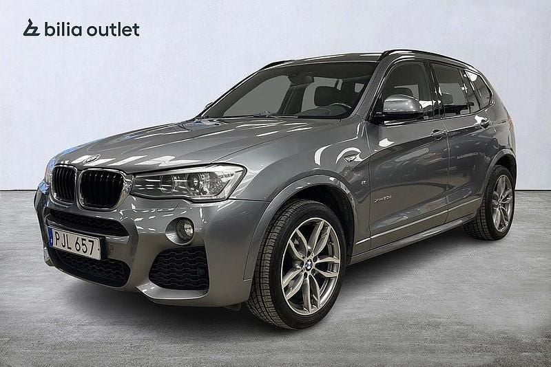 Grå Begagnad 2017 BMW X3 M Sport SUV | 264 900 kr (Lite dyr) - Bild 1/4