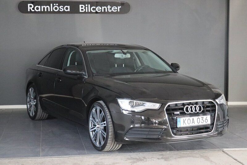 Begagnad Audi A6 Proline 245 HK (180 kW) 2014 Svart Sedan