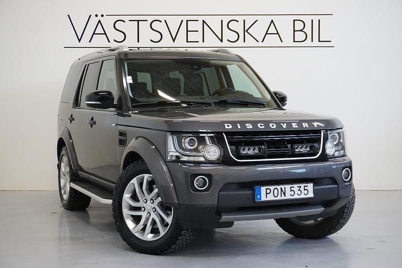 Grå Begagnad 2016 Land Rover Discovery 4 Landmark SUV | 389 000 kr (Dyr) - Bild 1/4