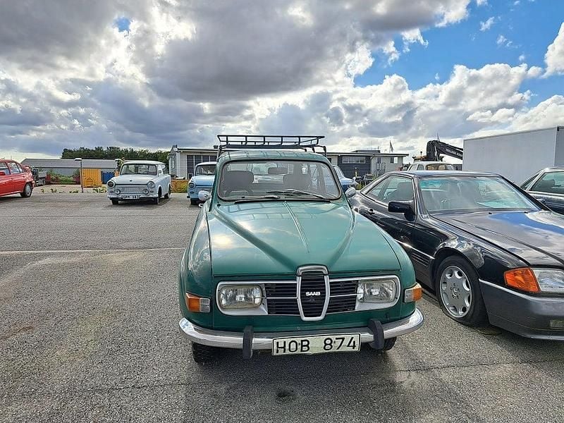 Begagnad Saab 95 65 HK (47 kW) 1975 Grön Kombi