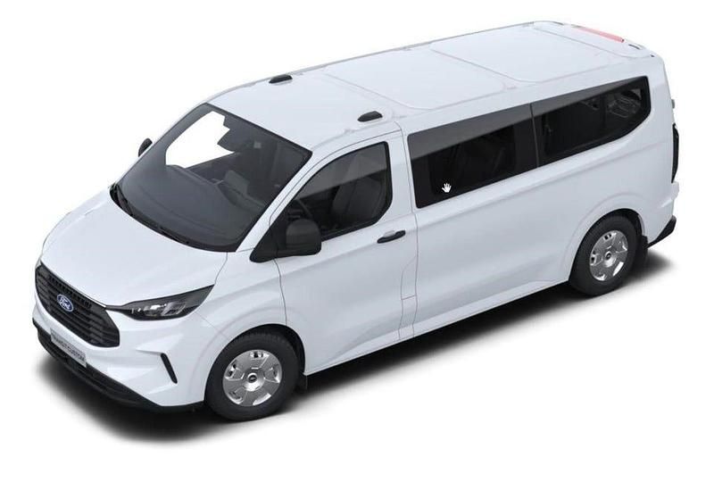 Frozen white Begagnad 2024 Ford Transit Custom Trend Kombi | 599 875 kr - Bild 1/3