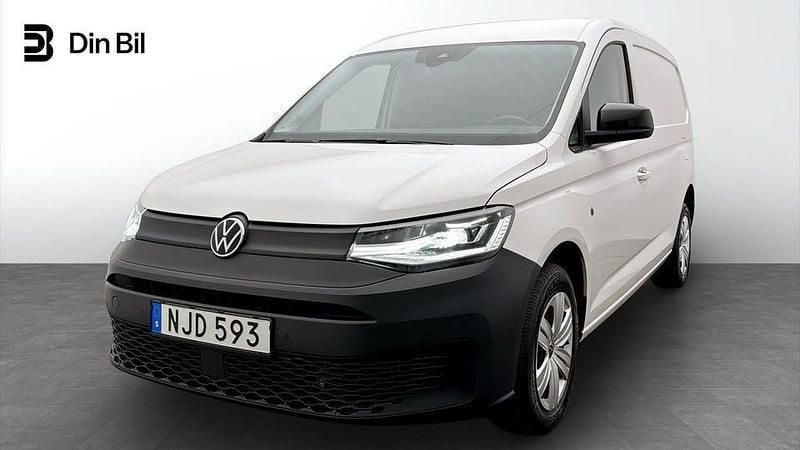 Candyvit Begagnad 2023 VW Caddy Maxi Minibuss | 329 900 kr (Lite dyr) - Bild 1/4