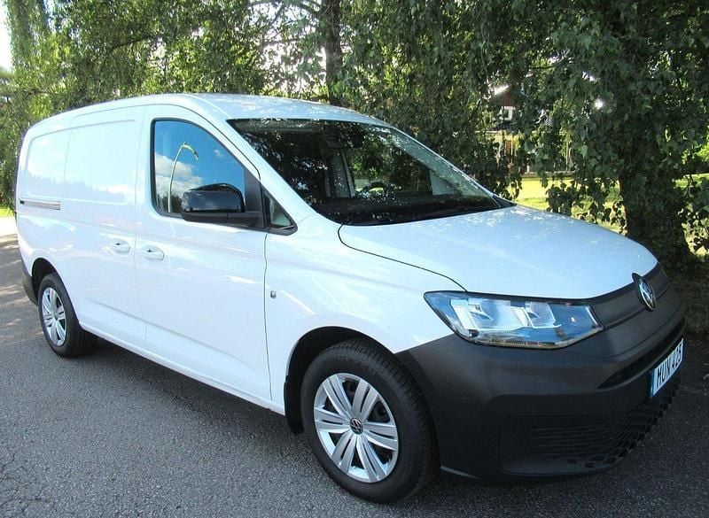 Vit Begagnad 2022 VW Caddy Maxi Minibuss | 288 750 kr (Lite dyr) - Bild 1/4