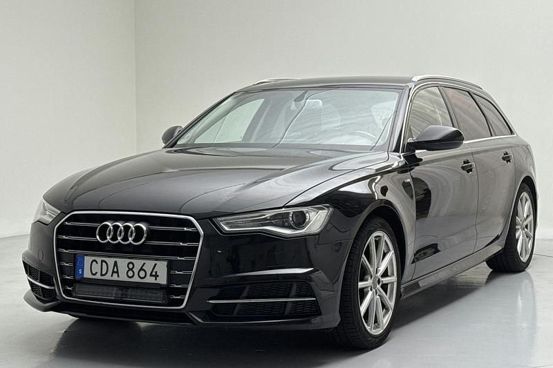 Svart Begagnad 2017 Audi A6 Ambition | 165 000 kr (Marknadspris) - Bild 1/4