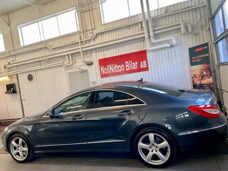 Begagnad Mercedes CLS350 252 HK (185 kW) 2013 Mörkgrå (grå) Sportkupé