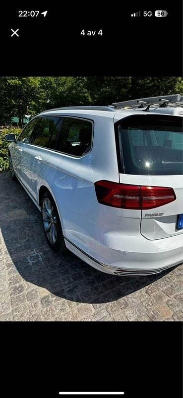 Vit Begagnad 2016 VW Passat GT Kombi | 159 000 kr (Marknadspris) - Bild 1/4