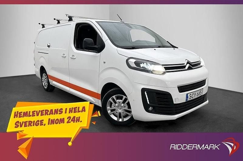Vit Begagnad 2021 Citroën Jumpy Minibuss | 269 800 kr (Lite dyr) - Bild 1/3