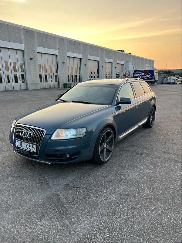 Blå Begagnad 2008 Audi A6 Allroad Proline Kombi | 34 000 kr (Marknadspris) - Bild 1/4