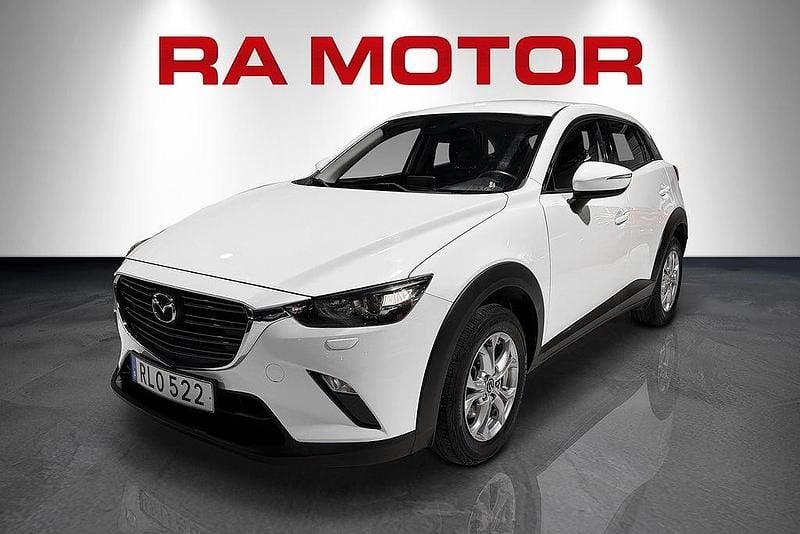 Vit Begagnad 2018 Mazda CX-3 SUV | 159 900 kr (Superpris) - Bild 1/4