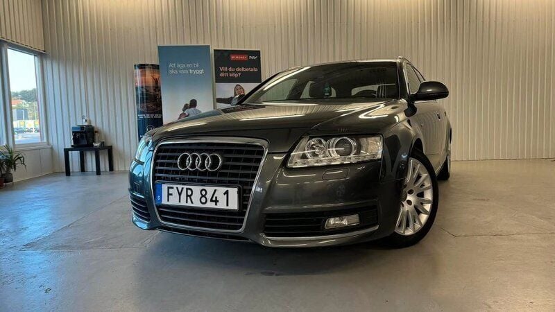 Grå Begagnad 2010 Audi A6 S-Line Kombi | 74 900 kr (Lite dyr) - Bild 1/4