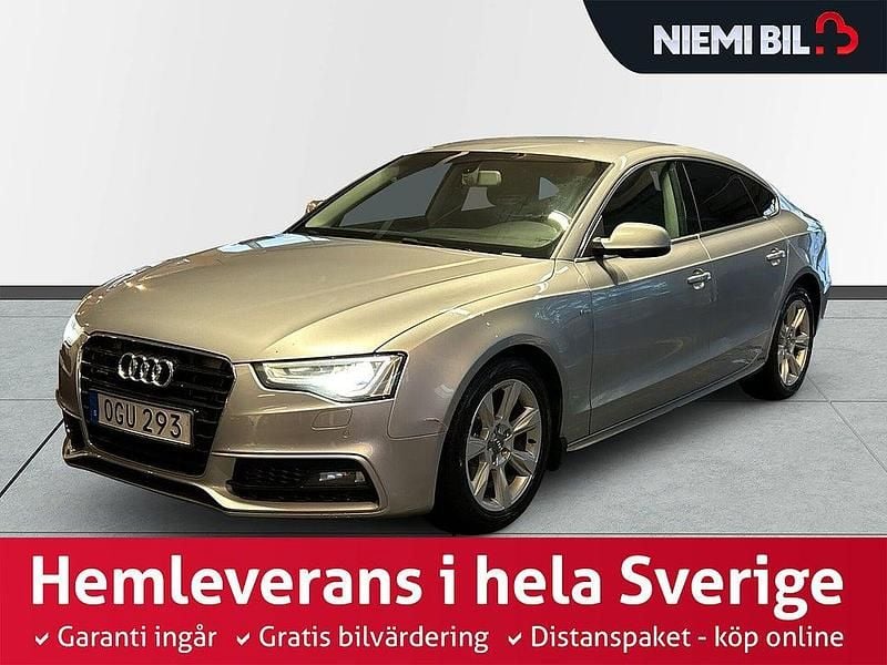 Silver Begagnad 2016 Audi A5 Sportback Proline Halvkombi | 164 900 kr (Marknadspris) - Bild 1/3