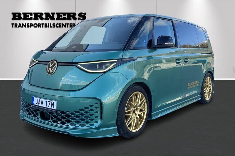 Grön Begagnad 2024 VW ID. Buzz Van | 739 900 kr - Bild 1/4