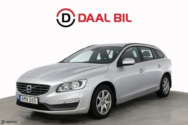 Silver Begagnad 2013 Volvo V60 Kinetic Kombi | 129 700 kr (Marknadspris) - Bild 1/4