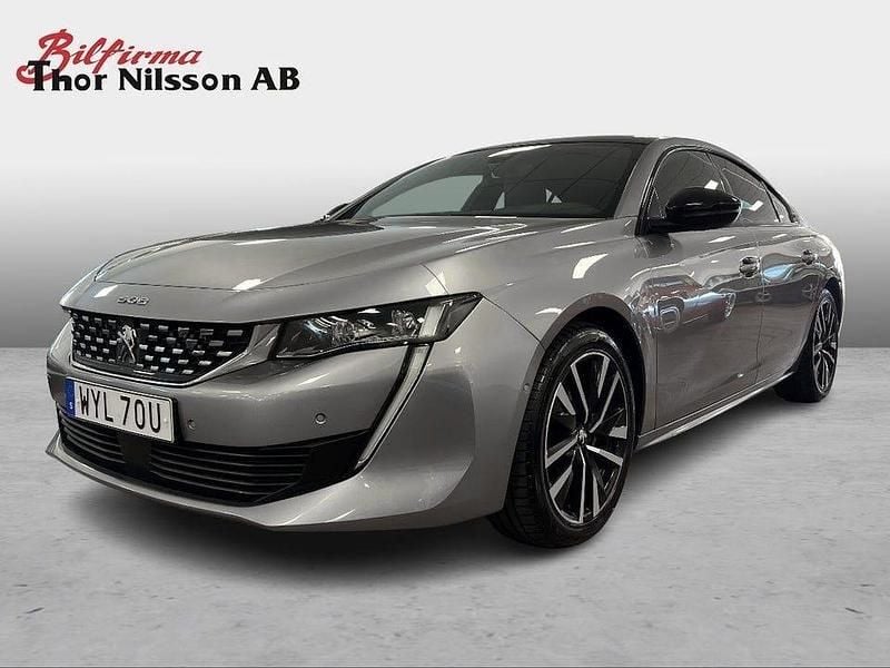 Grå Begagnad 2019 Peugeot 508 GT-line Sedan | 219 900 kr - Bild 1/4
