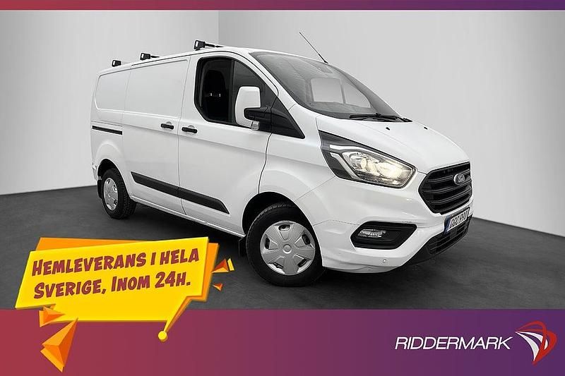 Vit Begagnad 2018 Ford Transit Custom Pickup | 164 800 kr - Bild 1/3
