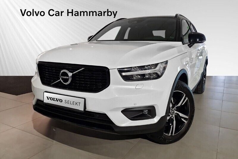 Vit Begagnad 2022 Volvo XC40 R-Design SUV | 359 000 kr (Lite dyr) - Bild 1/3