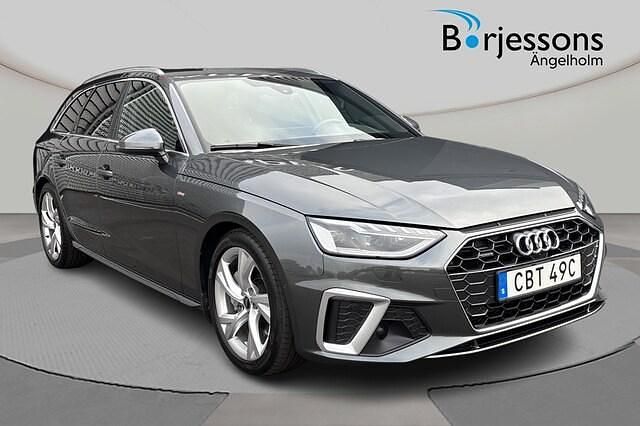 Grå Begagnad 2023 Audi A4 S-Line Kombi | 369 000 kr (Marknadspris) - Bild 1/4