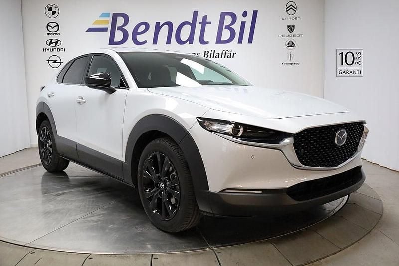 Ceramic white Ny 2025 Mazda CX-30 Homura-Line SUV | 349 500 kr - Bild 1/3