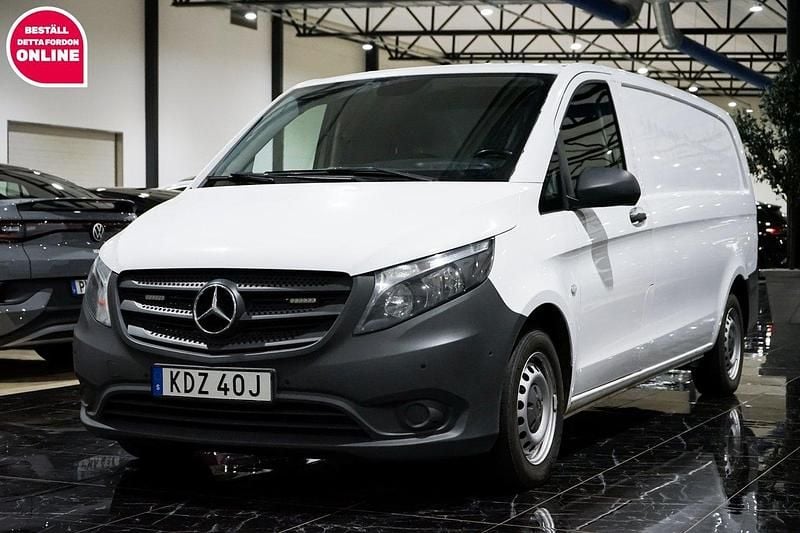 Vit Begagnad 2020 Mercedes Vito Van | 139 500 kr (Superpris) - Bild 1/4