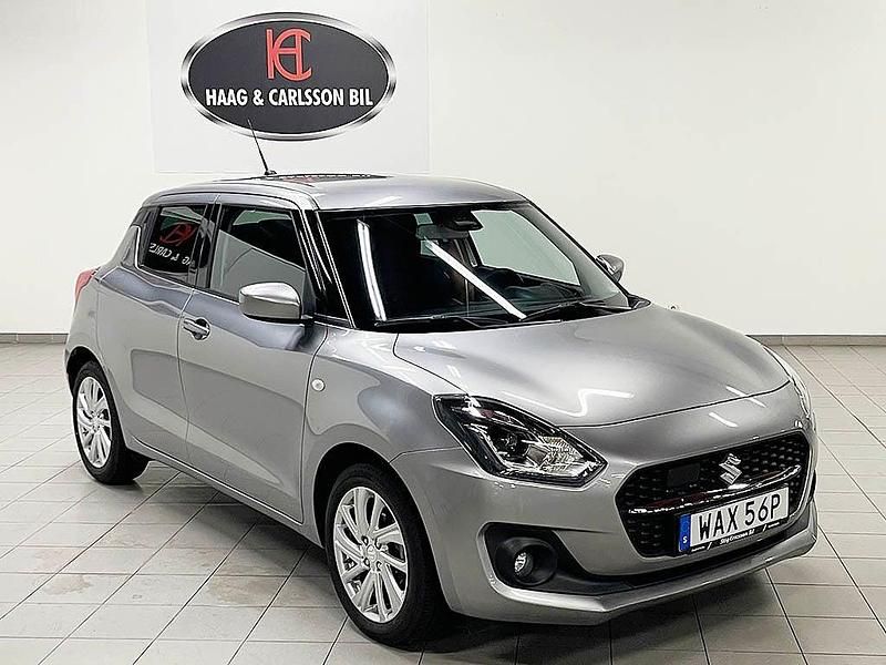 Grå Begagnad 2024 Suzuki Swift | 199 000 kr (Marknadspris) - Bild 1/4