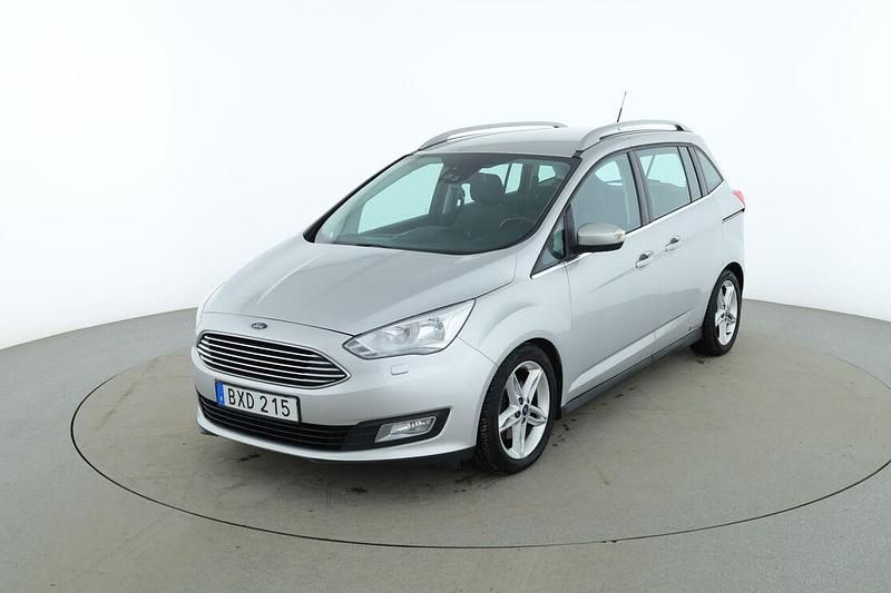 Grå Begagnad 2016 Ford Grand C-Max Titanium Minibuss | 117 000 kr - Bild 1/3