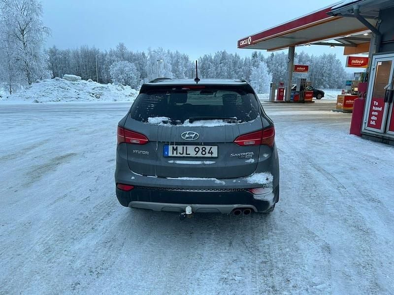 Begagnad Hyundai Santa Fe 197 HK (144 kW) 2015 Silvergråmetallic SUV