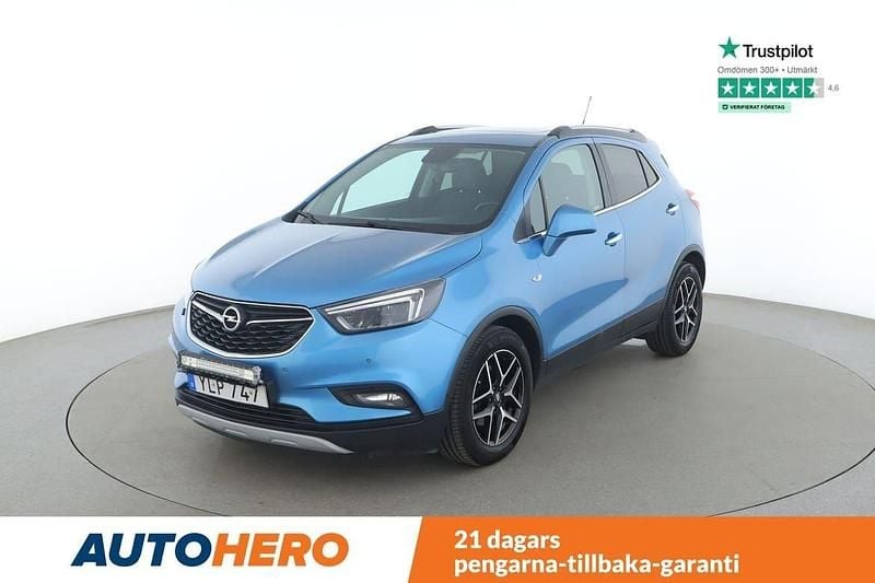 Blå Begagnad 2017 Opel Mokka X Dynamic SUV | 119 000 kr (Marknadspris) - Bild 1/4