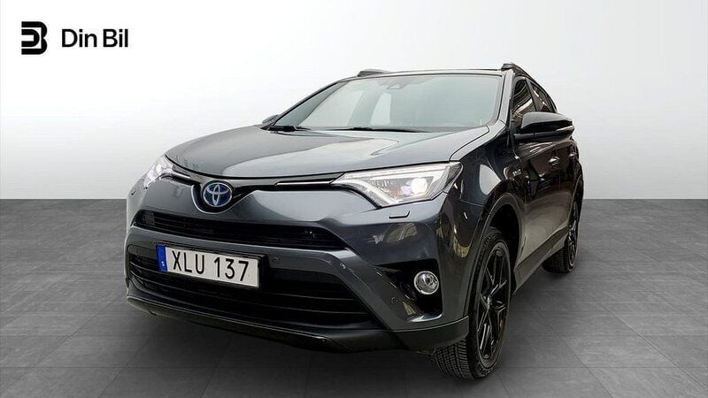 Mörkgrå Begagnad 2018 Toyota RAV4 Hybrid Edition SUV | 279 500 kr (Marknadspris) - Bild 1/4