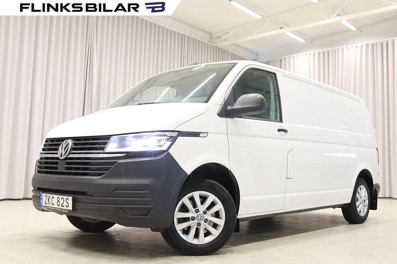 Vit Begagnad 2022 VW T6.1 Van | 299 900 kr (Bra pris) - Bild 1/4
