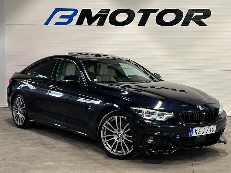 Blå Begagnad 2019 BMW 430 Gran Coupé M Sport Sportkupé | 314 900 kr (Marknadspris) - Bild 1/4