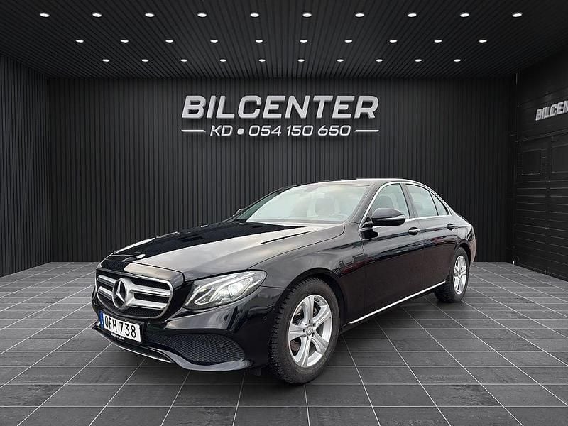 Begagnad Mercedes E220 Avantgarde 194 HK (142 kW) 2016 Svart Sedan