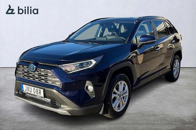 Blå Begagnad 2019 Toyota RAV4 Hybrid Executive SUV | 339 000 kr (Marknadspris) - Bild 1/3