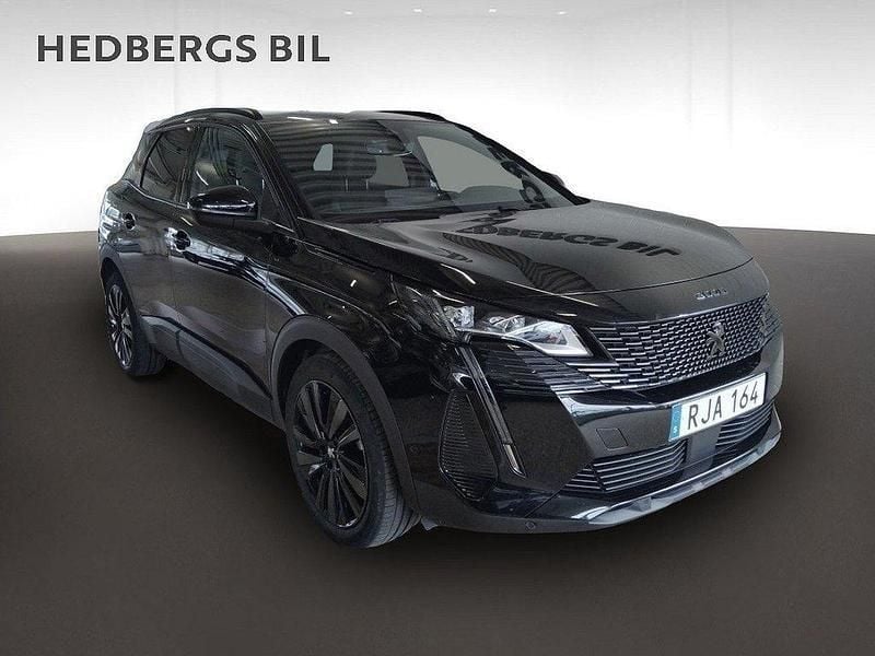 Svart Begagnad 2022 Peugeot 3008 GT-line SUV | 269 900 kr (Marknadspris) - Bild 1/4