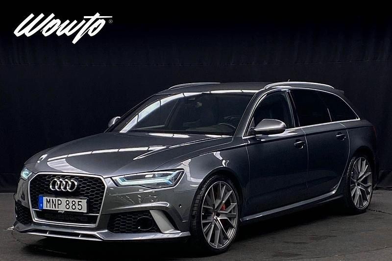 Grå Begagnad 2016 Audi RS6 Performance Kombi | 689 800 kr (Marknadspris) - Bild 1/3