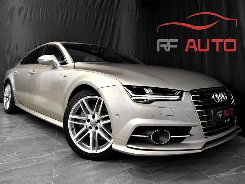 Silver Begagnad 2016 Audi A7 Sportback S-Line Halvkombi | 269 900 kr (Marknadspris) - Bild 1/4