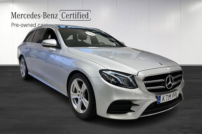 Begagnad Mercedes E200 AMG 160 HK (117 kW) 2019 Silver Kombi