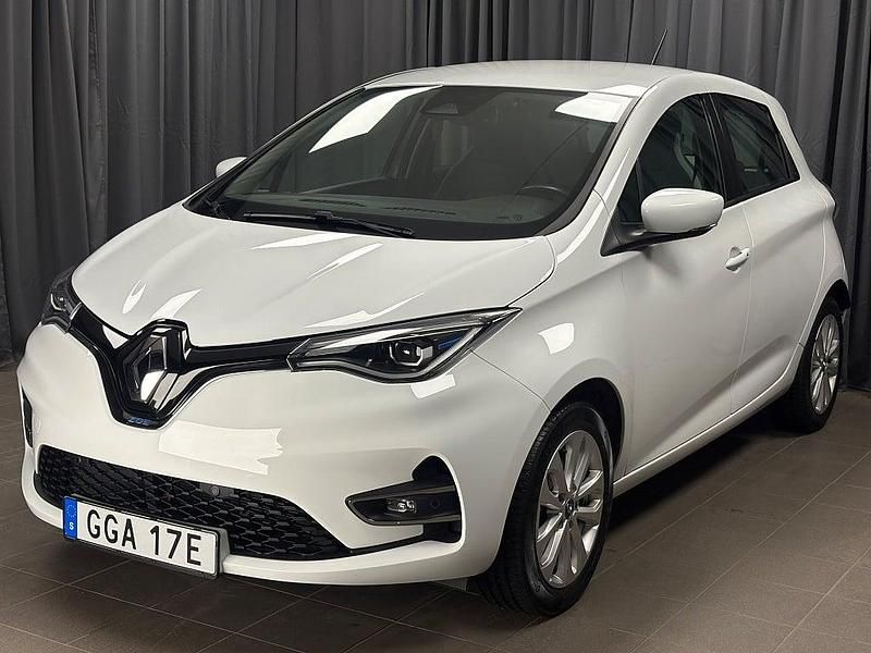 Vit Begagnad 2020 Renault Zoe Halvkombi | 154 900 kr (Marknadspris) - Bild 1/4