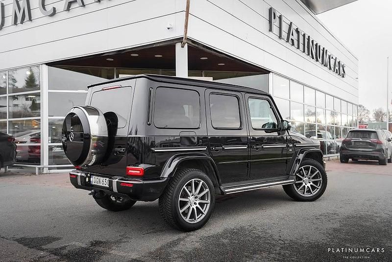 Begagnad Mercedes G500 Premium Plus 422 HK (310 kW) 2019 Svart SUV