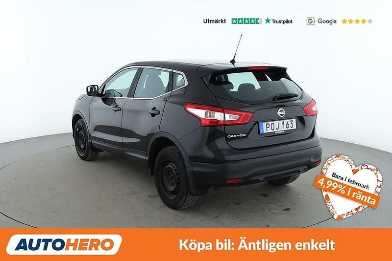 Begagnad Nissan Qashqai 116 HK (85 kW) 2016 Svart SUV