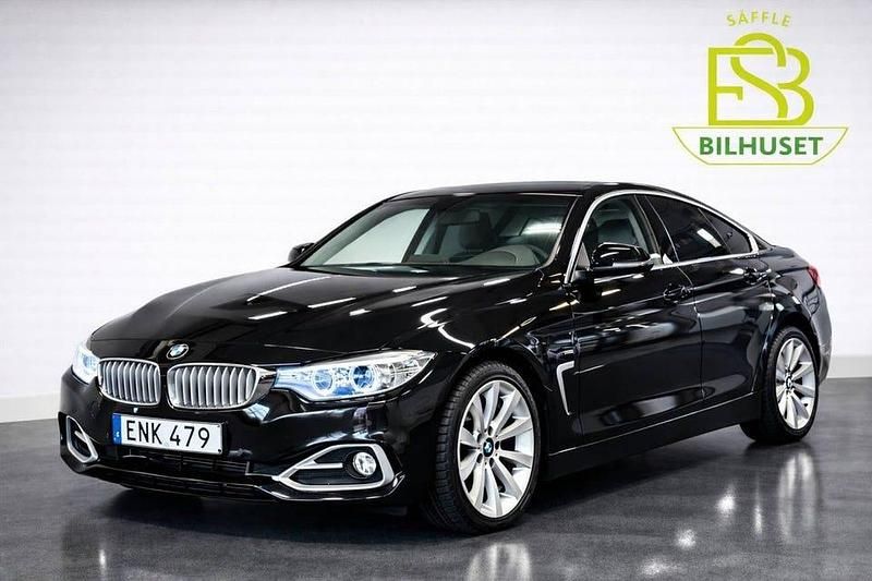 Begagnad BMW 420 Gran Coupé 184 HK (135 kW) 2015 Svart Sportkupé