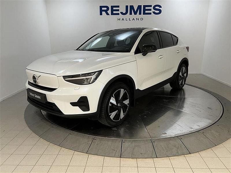Vit Ny 2024 Volvo EC40 Core SUV | 419 500 kr (Superpris) - Bild 1/4