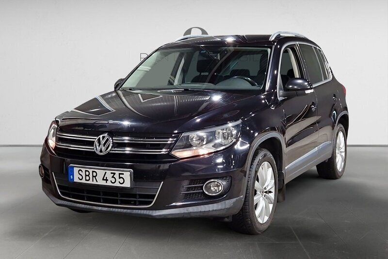 Svart Begagnad 2011 VW Tiguan S SUV | 114 900 kr (Marknadspris) - Bild 1/3