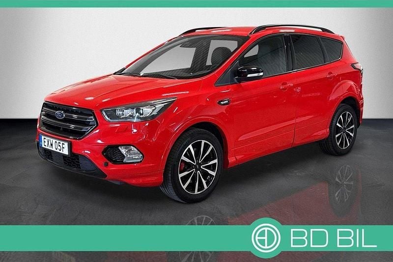 Röd Begagnad 2019 Ford Kuga ST-Line SUV | 199 800 kr (Marknadspris) - Bild 1/3